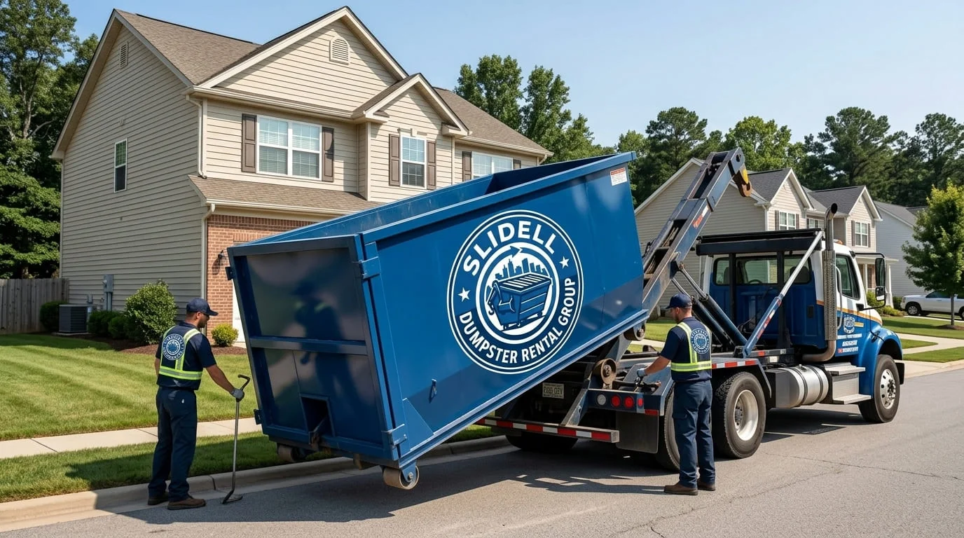 Residential Dumpster Rental Slidell LA-img
