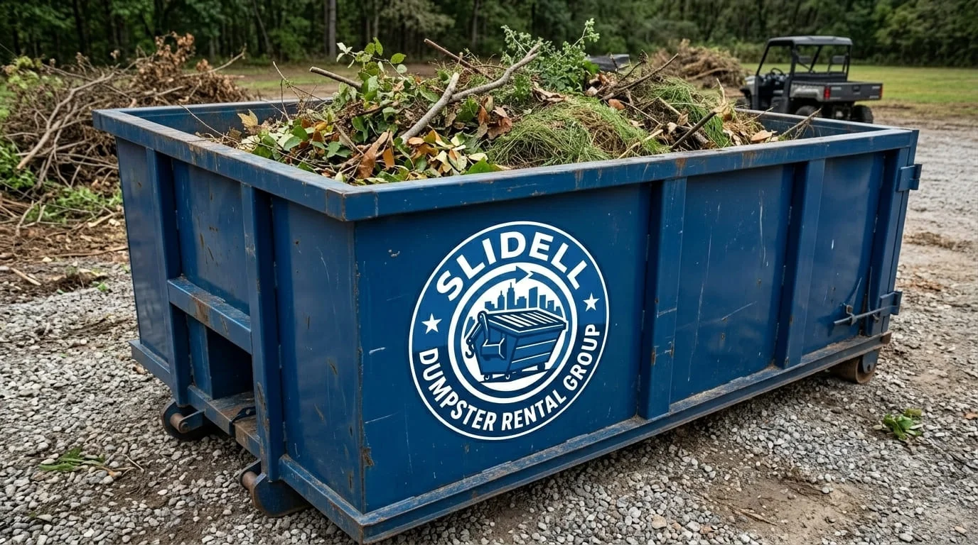 Yard Waste Dumpster Rental Slidell LA-img